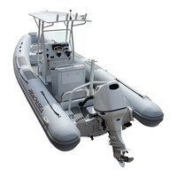 Bateau pneumatique SP650 650 cm avec coque en aluminium Hypalon et console