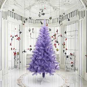 Nouveau Design Personnalisé Unique 60Cm à 300Cm Artificiel Violet PET Sapin de Noël - Product Image 3