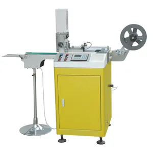 Ultrasónico Digital etiqueta de cuidado de lavado de la máquina de corte