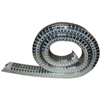 Haute Qualité Dgt Type Clos Conduit Bouclier En Acier Chaîne De Transporteur de Câble pour Machines-outils à commande numérique