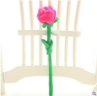 Boucle de rideau en forme de rose en peluche, décoration d'intérieur, pour mariage, Saint-Valentin, Fête des Enseignants, fenêtre en baie