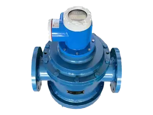 Gear Flow Meter High Accuracy 0.2%R Heavy Oil Petroleum Diesel Measure Liquid Oval Gear Flowmeter