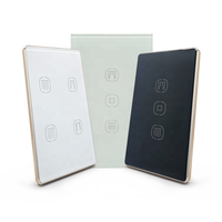 UEMON-Interrupteur de rideau intelligent à double canal pour la domotique, télécommande via WiFi/Zigbee pour les garages et les hôtels