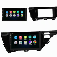 Autoradio Android 15 Octa Core avec écran tactile OLED, CarPlay et Android Auto intégrés, Wi-Fi pour Toyota Camry 2017-2020, lecteur GPS