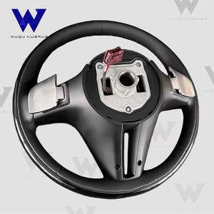 Adecuado para <span class=keywords><strong>Mercedes</strong></span> Benz E260E300E350E200E320E400W223 W204 W205 W206 W222 S400 S450 <span class=keywords><strong>Maybach</strong></span> Volante de cuero completo de madera - Product Image 6