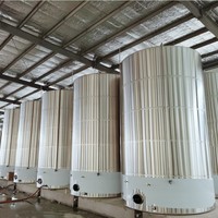 TEKBREW Réservoir de stockage d'huile sanitaire de qualité alimentaire en acier inoxydable 20000L Plam 20M3 30000L Réservoir de stockage d'huile de palmiste 30 tonnes