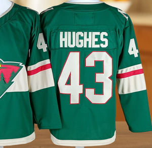 เสื้อฮอกกี้น้ำแข็ง Minnesota Wild แบบสั่งทำพิเศษ ปักลาย # 97 คาปริซอฟ # 12 โบลด์ลี่ # 7 ฟาเบอร์ ยูนิเซ็กส์ ระบายอากาศได้ดี พิมพ์ลายด้วยเทคนิคการถ่ายเทความร้อน - Product Image 2