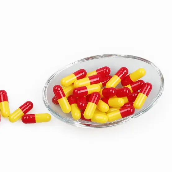 Empty Gelatin Capsules Colored And Transparent Medicinal Hard Capsules Shells