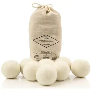 sheep eco friendly natural woolen laundry blend felt drying balls wool dryer balls organic