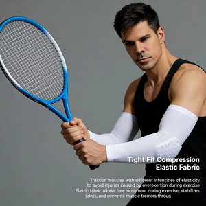 Coudières rembourrées de compression en forme de bouclier, protection en nid d'abeille, manchons de bras pour le basketball et le volleyball - Product Image 5