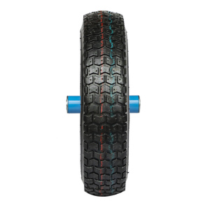 Heavy Duty 16inch Llanta Completa <strong>Wheels</strong> for Wheelbarrow 4.00-8 Tire Garden 8inch Triangle Metal Rim Pneumatic Rubber air <strong>Wheel</strong> - Product Image 2