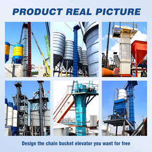 Luyện kim dọc xô nâng vật liệu dạng hạt chuỗi xô thang máy cho xử lý bột Thức Ăn Nhà máy xô nâng băng tải - Product Image 5