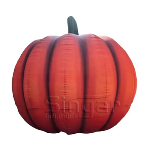 <span class=keywords><strong>2025</strong></span> Halloween quảng cáo ngoài trời mô hình bí ngô bơm hơi khổng lồ 3m 4M 5m với đèn bên trong trang trí Halloween - Product Image 4