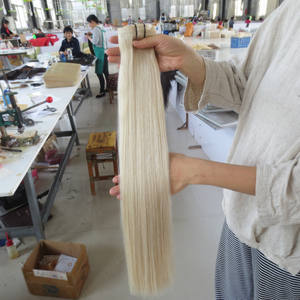 <span class=keywords><strong>Amazon</strong></span> Hot Top Quality Virgin Remy Extension Seamless Clip In Hair - Product Image 1