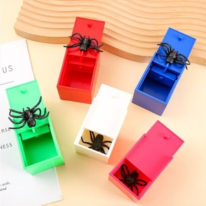 Spider Box Prank Toy Gag Gift, divertidos regalos de cumpleaños para hombres y mujeres, regalos sorpresa para papá, caja de regalo molesta de plástico juguetes para niños - Product Image 1