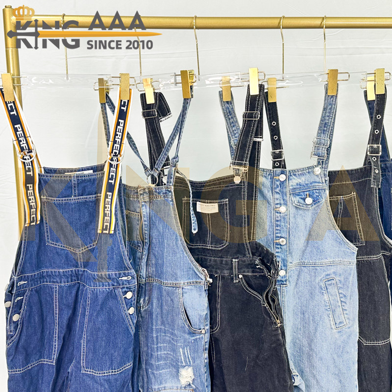 【韓国発】Vintage Suspenders Denim Pants Lace -UP Suspenders Jeans --WSW – ARCANA ARCHIVE