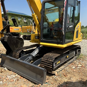 Mini pelleteuse KOMATSU PC70-8 de 7 tonnes d'occasion en bon état de fonctionnement, excavatrice japonaise d'origine avec moteur, boîte de vitesses et moteur à vendre - Product Image 3