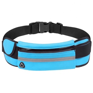 Açık koşu hafif el yapımı spor yansıtıcı spor Fanny bel çantası - Product Image 1