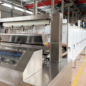 Ligne de production de bonbons à la pectine halal Moxin |   Déposeur automatique de bonbons gélifiés pour bonbons turcs et <span class=keywords><strong>mini</strong></span>-bonbons mous - Product Image 2