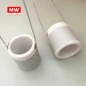 Elemento de aquecimento de alta temperatura mch 96, aquecedor de tubo de cerâmica alumina