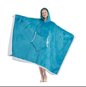 Couverture à capuche surdimensionnée portable avec capuche, flanelle polaire géante de luxe, impression personnalisée, confortable, avocat, besoin de catalyse - Product Image 4