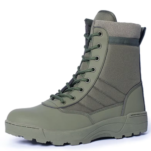 Botas duraderas de camuflaje impermeables de refuerzo táctico <span class=keywords><strong>SWAT</strong></span> profesional con diseño de cremallera para senderismo, senderismo, escalada de montaña - Product Image 4