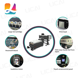 Impresora DTF LC-C604 de 600 mm con 4 cabezales de impresión <span class=keywords><strong>Epson</strong></span> I3200 25 ㎡ Máquina de Impresión Directa a Película de Alta Velocidad para Telas y Prendas - Product Image 4