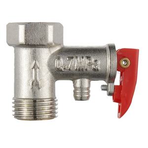 เครื่องทำน้ำอุ่นไฟฟ้าคุณภาพสูงวาล์วระบายทองเหลืองทั่วไปวาล์วอากาศบรรเทา10ชิ้น1/2แรงดันปานกลาง "-3/4" - Product Image 4