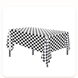 黑白方格赛车PE弦旗锦旗纳斯卡主题赛车派对户外装饰赛车旗 - Product Image 1