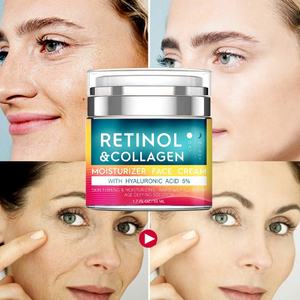 Crema Facial Hidratante con Retinol y Colágeno de 50 ml, Crema Facial Antiarrugas y Reafirmante, Loción para el Cuidado de la Piel - Product Image 6