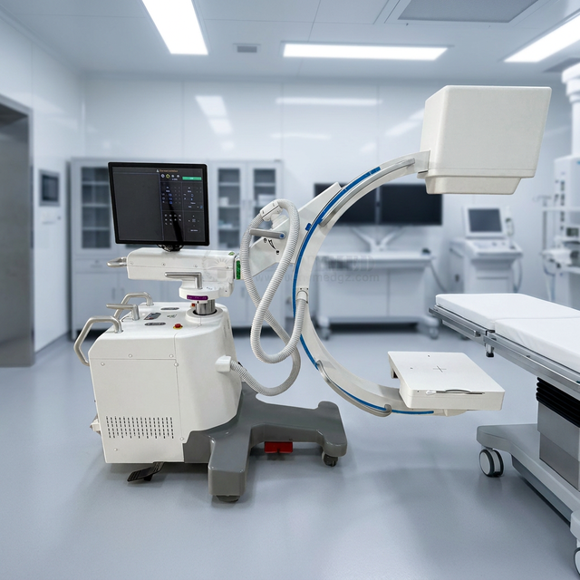 SY-D2403_15KW Clinical High Level Flat Panel Detector Surgical C-arm X Ray Unit DSA Roadmap C-arm Angiography Equipment