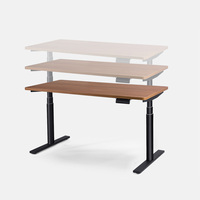 Bureau intelligent de bureau pour maison et bureau, avec deux moteurs, électrique, réglable en hauteur