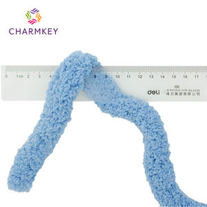 Fil chenille épais et moelleux 100 % polyester, 226 g, 2 cm, vente en gros, idéal pour tricoter des couvertures - Product Image 5