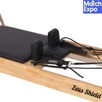 Machine de Pilates professionnelle en bois de chêne : Reformer, Cadillac, Chaise, Correcteur de colonne vertébrale, personnalisable pour studio de Pilates