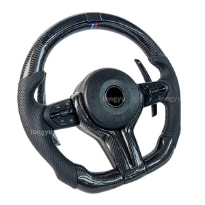 Volante de fibra de carbono para <span class=keywords><strong>BMW</strong></span> F07 F10 F11 523i 525i 528i 530i 535i 540i 550i 520d <span class=keywords><strong>525d</strong></span> 530d 535d 520i 535 540 550 I D Td - Product Image 2