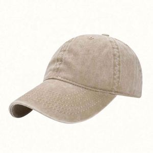 Gorra de Béisbol Personalizada de 6 Paneles con Logotipo de Goma PVC, Unisex, Impermeable, de Alta Calidad, Estilo Desgastado - Product Image 4