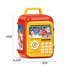 Hucha ATM para Niños con Cerradura de Llave, Caja de Ahorro de Plástico, Hucha ATM para Monedas, Juguete Educativo para Niños - Product Image 5