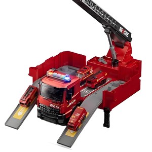 Camión <span class=keywords><strong>de</strong></span> <span class=keywords><strong>Bomberos</strong></span> Transformable <span class=keywords><strong>de</strong></span> Plástico a Gran Escala, Juguete Superventas, Modelo <span class=keywords><strong>de</strong></span> Coche <span class=keywords><strong>de</strong></span> Ingeniería con Pulverizador <span class=keywords><strong>de</strong></span> Agua - Perfecto - Product Image 3
