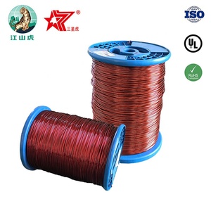 Alambre de Cobre Esmaltado Sólido 99.99% Puro ISO para ROHS, Precio de Fábrica en China, 220V 130-200 - Product Image 2