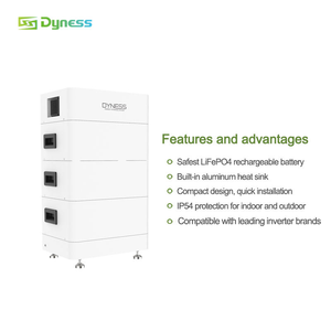 Sistema de Almacenamiento de Energía Doméstico <span class=keywords><strong>DYNESS</strong></span> Tower T14 384v 14kwh, Batería Lifepo4 de Alto Voltaje con <span class=keywords><strong>BMS</strong></span> para Apilamiento, Protección IP54 - Product Image 4