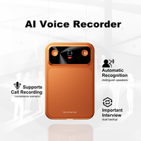 Enregistreur vocal professionnel en gros directement de l'usine, format WAV sans perte, réduction de bruit HD par IA, contrôle par bouton