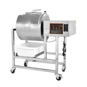 Máquina de marinado de carne de alta capacidad de acero inoxidable con control de velocidad, tanque de curado, equilibrado y saborizado al vacío - Product Image 2