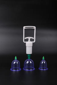Hijama Set bekam rumah tangga, Set cangkir penyedot vakum, kaleng pijat badan 6 buah - Product Image 4