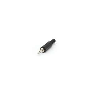 CONECTOR JACK MACHO 3,5mm cualquier marca-MONO PLÁSTICO NEGRO - Product Image 1
