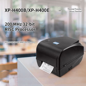 เครื่องพิมพ์ฉลากบาร์โค้ดแบบใช้ความร้อน XP-H400B/ XP-H400E สำหรับฉลากเครื่องพิมพ์แบบใช้ความร้อนขนาด4นิ้วที่หลากหลาย - Product Image 2