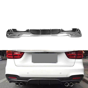 Diffuseur de pare-chocs arrière en fibre de carbone pour <span class=keywords><strong>BMW</strong></span> Série 3 GT F34 <span class=keywords><strong>328i</strong></span> 330i 335i 340i GT M-Sport 14-18 - Product Image 1
