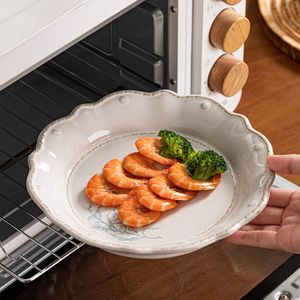 Quality Choice Porcelain <b>Dinnerware</b> Sets Vintage Style Wholesale Ceramic Tableware Dishwasher Safe Eco-Friendly Portable - Product Image 5