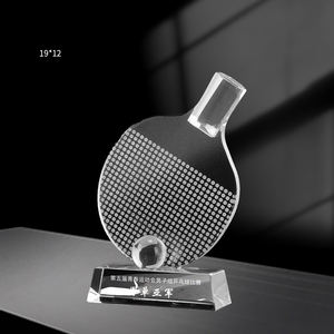 Competencia deportiva Trofeo <span class=keywords><strong>de</strong></span> cristal Baloncesto Fútbol Voleibol Tenis Béisbol Bádminton Tenis <span class=keywords><strong>de</strong></span> mesa Trofeo deportivo - Product Image 5