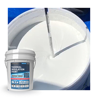 Highly dependable materials anti-heat fluid acrylic resistant fireproof water paint