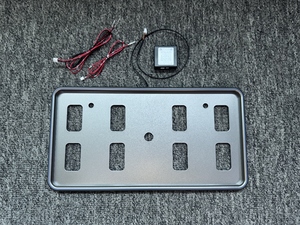 Cadre de feux stop adaptatifs <span class=keywords><strong>avec</strong></span> clignotant conforme à la réglementation européenne - Lampe de <span class=keywords><strong>plaque</strong></span> d'<span class=keywords><strong>immatriculation</strong></span> LED 12V HL-D002 pour voitures - Product Image 6